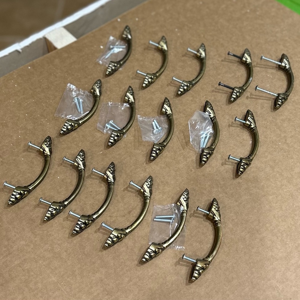 Amerock Antique Brass 3” cabinet pulls